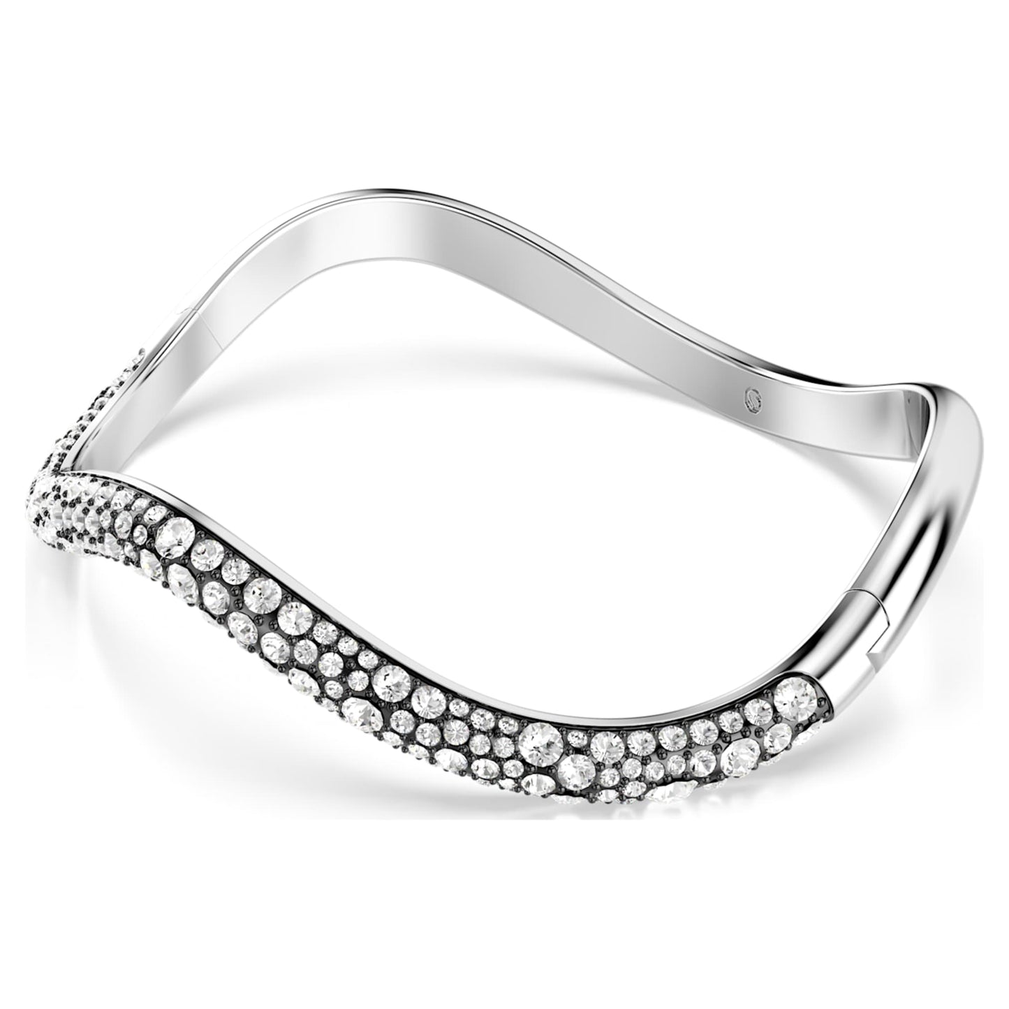 Brazalete Sublima, Talla redonda, Blanco, Baño de rodio