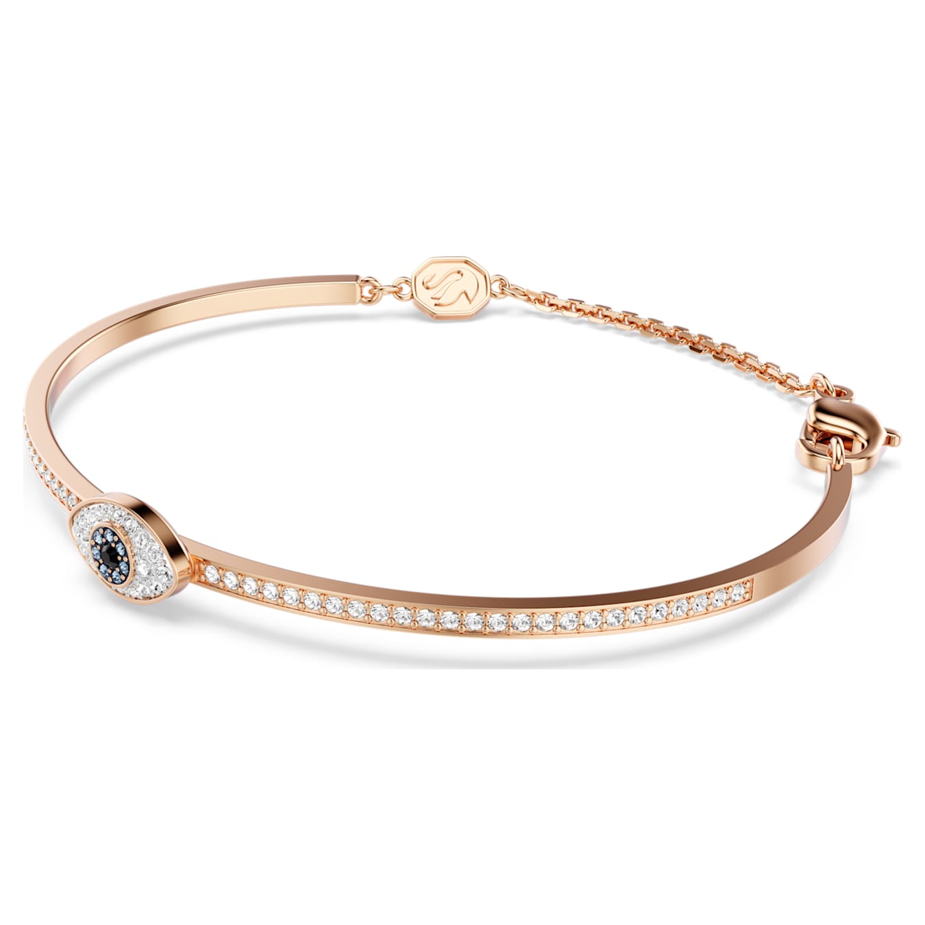 Brazalete Symbolica Ojo, Multicolor, Baño tono oro rosa