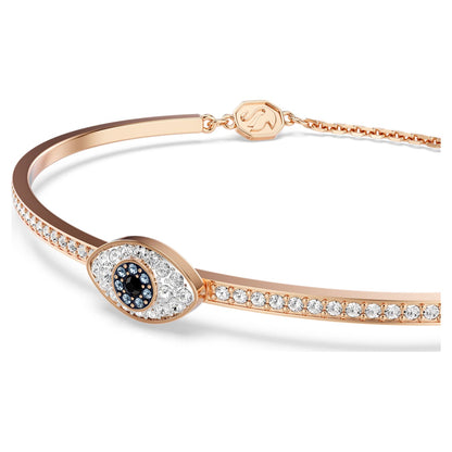 Brazalete Symbolica Ojo, Multicolor, Baño tono oro rosa