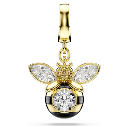 Charm Idyllia Tallas mixtas, Abeja, Multicolor, Baño tono oro