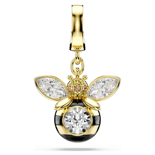 Charm Idyllia Tallas mixtas, Abeja, Multicolor, Baño tono oro