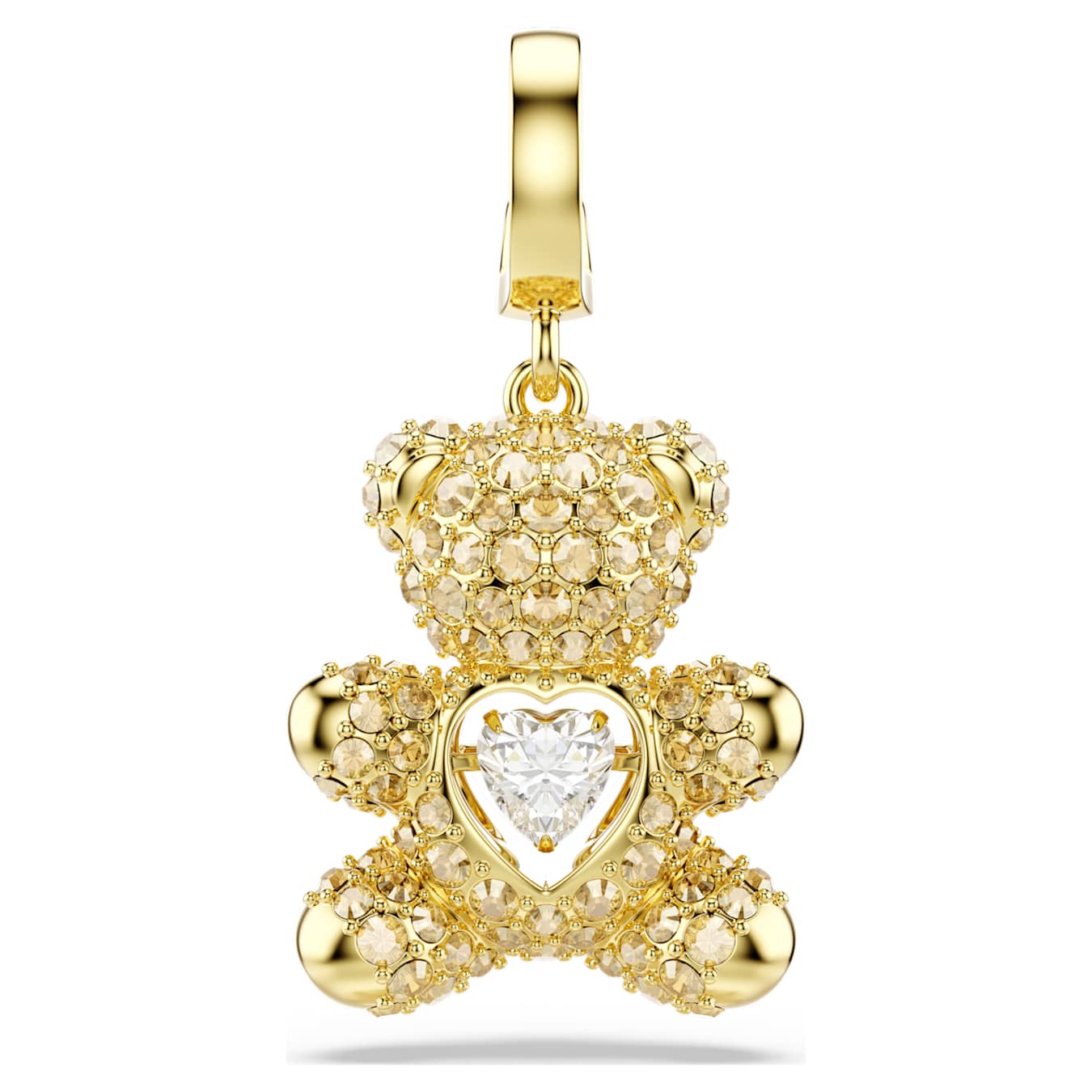Charm Idyllia Tallas mixtas, Osito, Baño tono oro