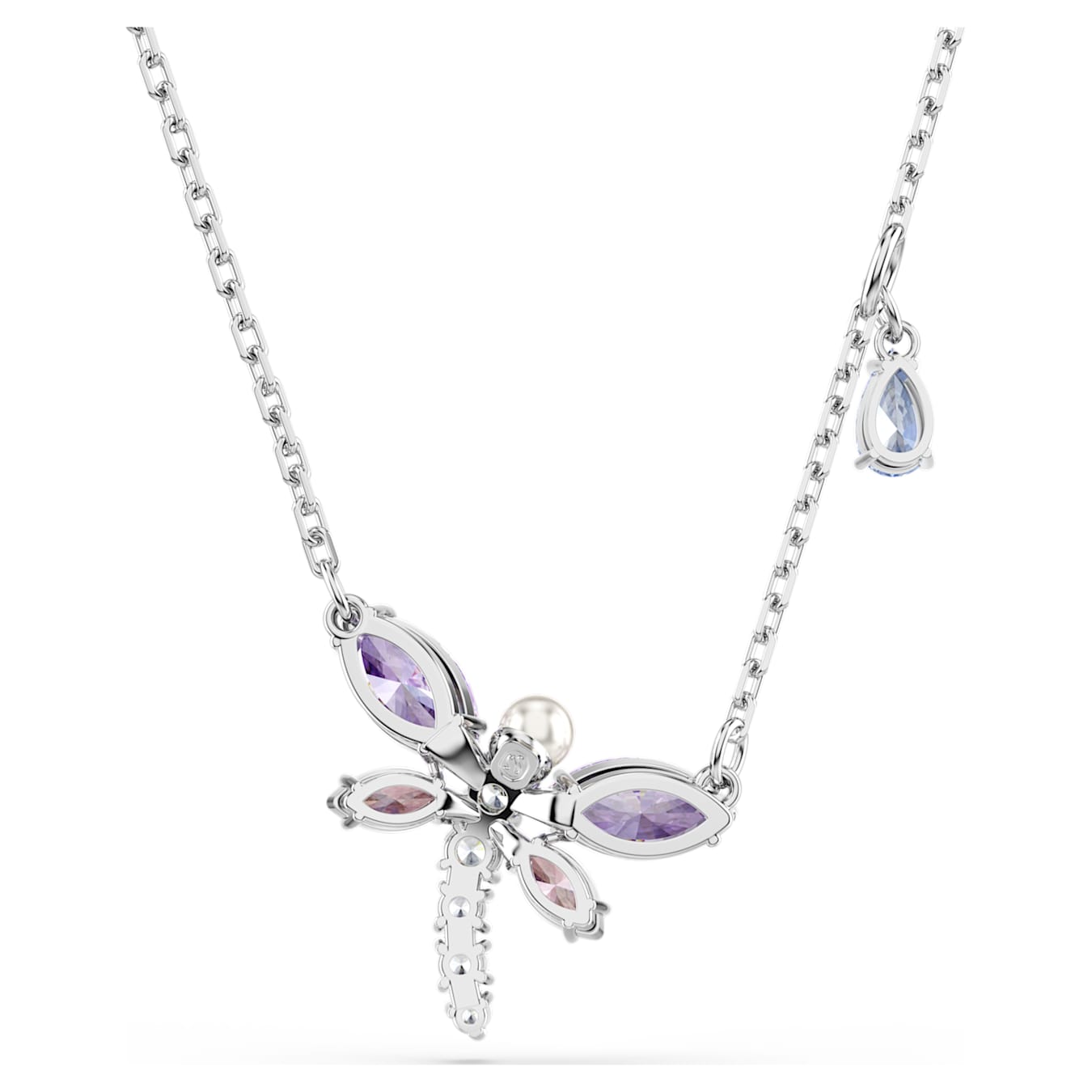 Colgante Ariana Grande x Swarovski Tallas mixtas, Libélula, Multicolor, Baño de rodio