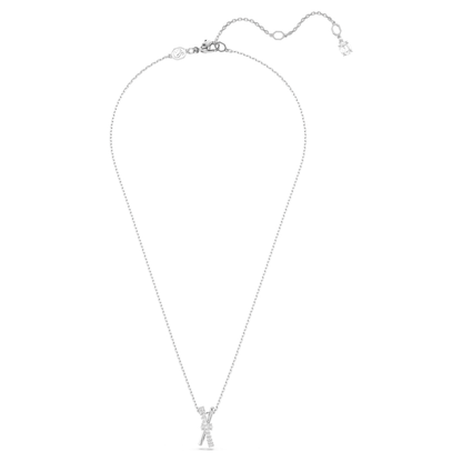 Colgante Hyperbola, Tallas mixtas, Nudo, Blanco, Baño de rodio