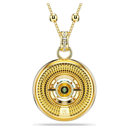 Colgante Symbolica Ojo turco, Mediano, Multicolor, Baño tono oro