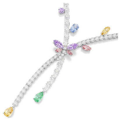 Collar Ariana Grande x Swarovski Tallas mixtas, Libélula, Multicolor, Baño de rodio