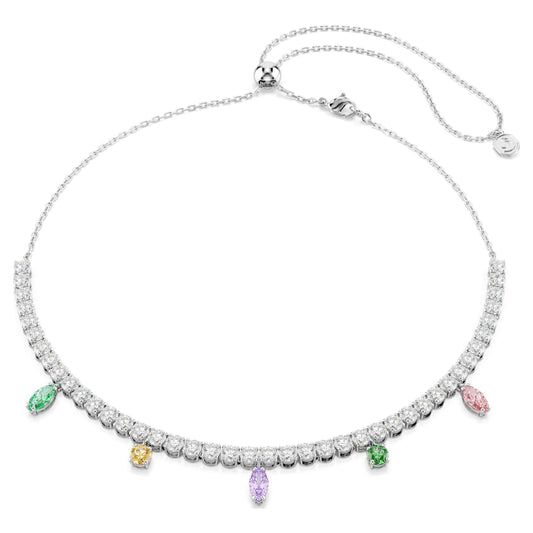 Collar Ariana Grande x Swarovski Tallas mixtas, Multicolor, Baño de rodio