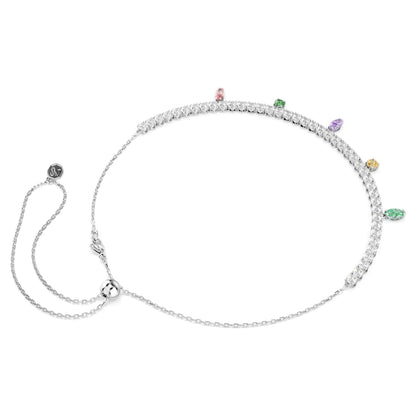 Collar Ariana Grande x Swarovski Tallas mixtas, Multicolor, Baño de rodio