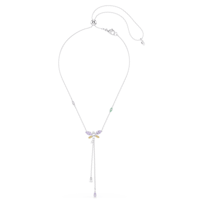 Collar en Y Ariana Grande x Swarovski Tallas mixtas, Libélula, Multicolor, Baño de rodio