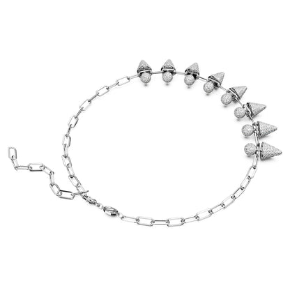 Collar Sublima, Blanco, Baño de rodio