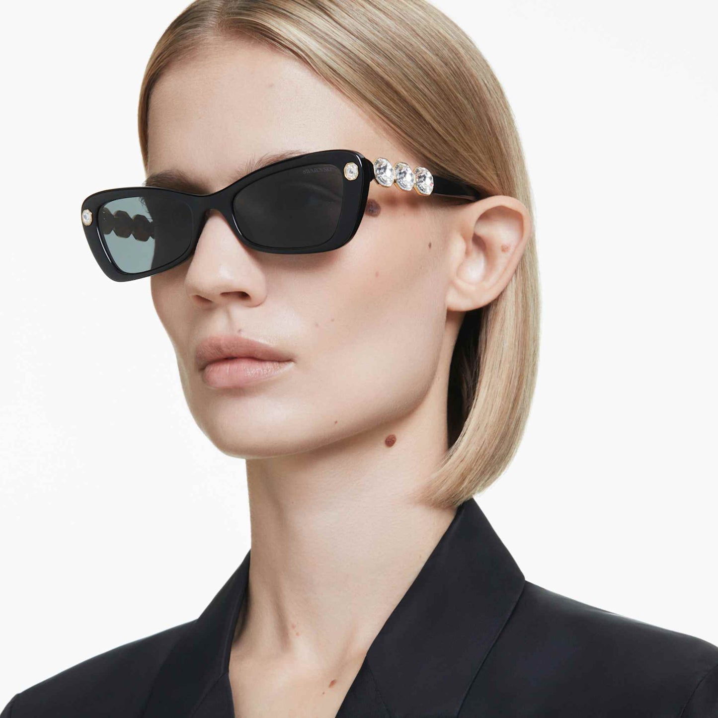 Gafas de sol Forma de mariposa, Negras