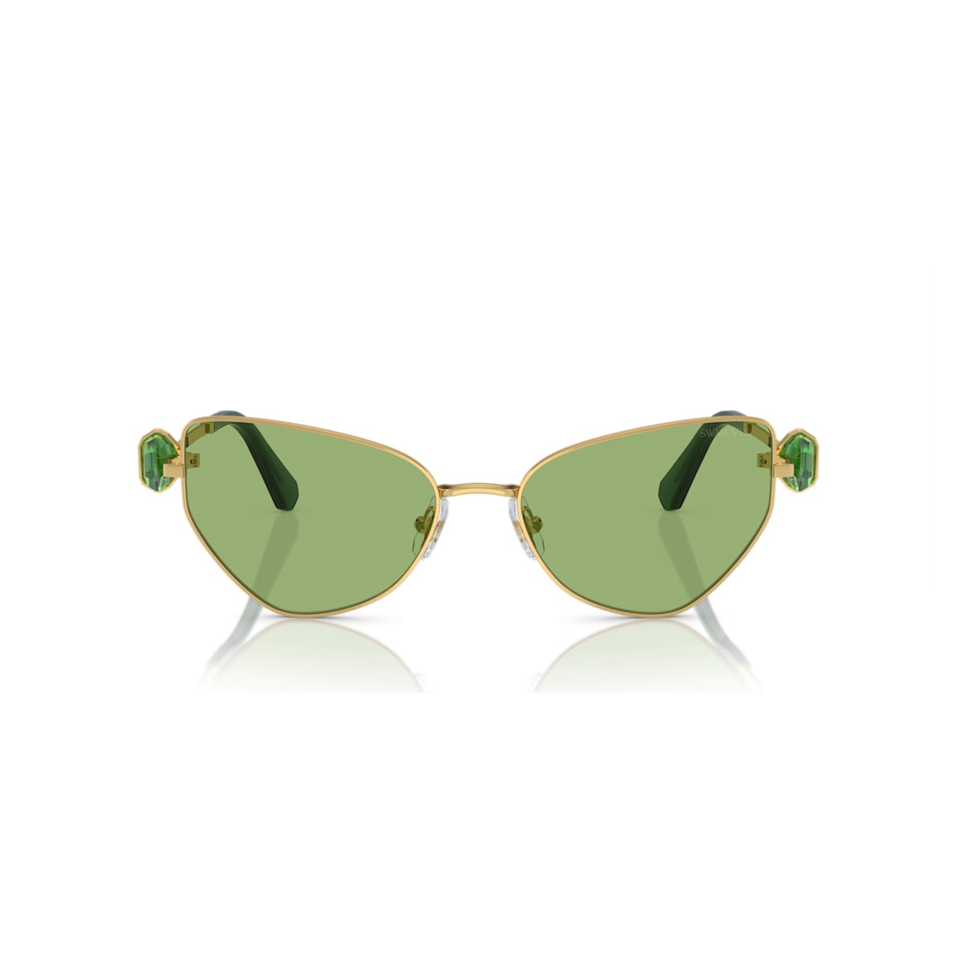 Gafas de sol Forma de ojo de gato, Verdes