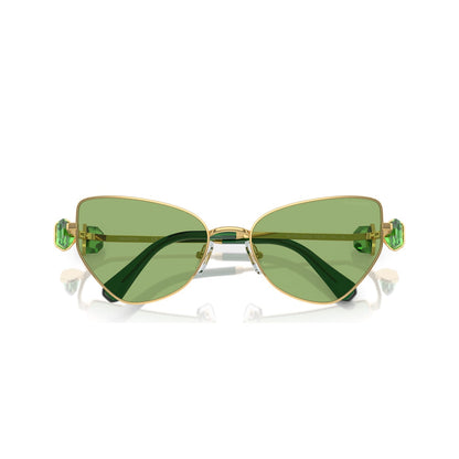 Gafas de sol Forma de ojo de gato, Verdes