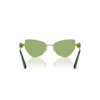 Gafas de sol Forma de ojo de gato, Verdes