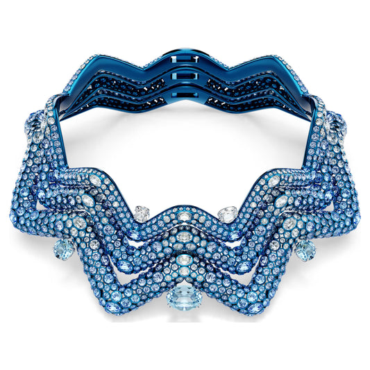 Gargantilla Sublima, Arte, Tallas mixtas, Azul, Acabado en azul