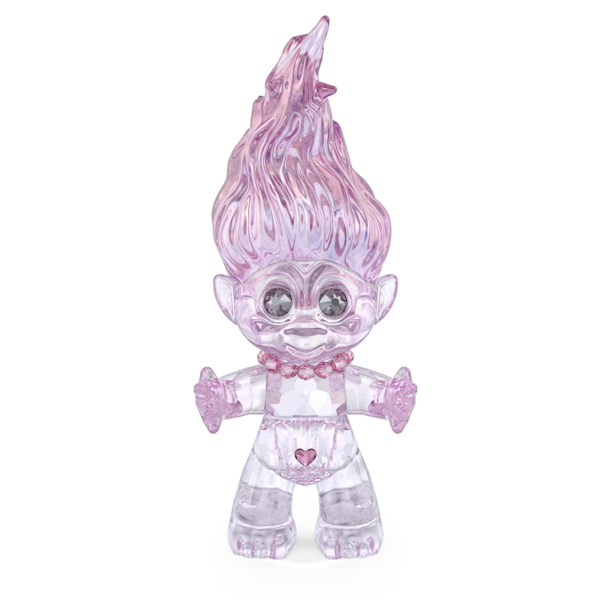 【スワロフスキー】Good Luck Trollsピンク(クリーニングクロス付) Good Luck Trolls Troll, Rosa – Swarovski Panamá