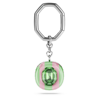 Llavero Dulcis Talla octogonal, Multicolor, Baño de rodio