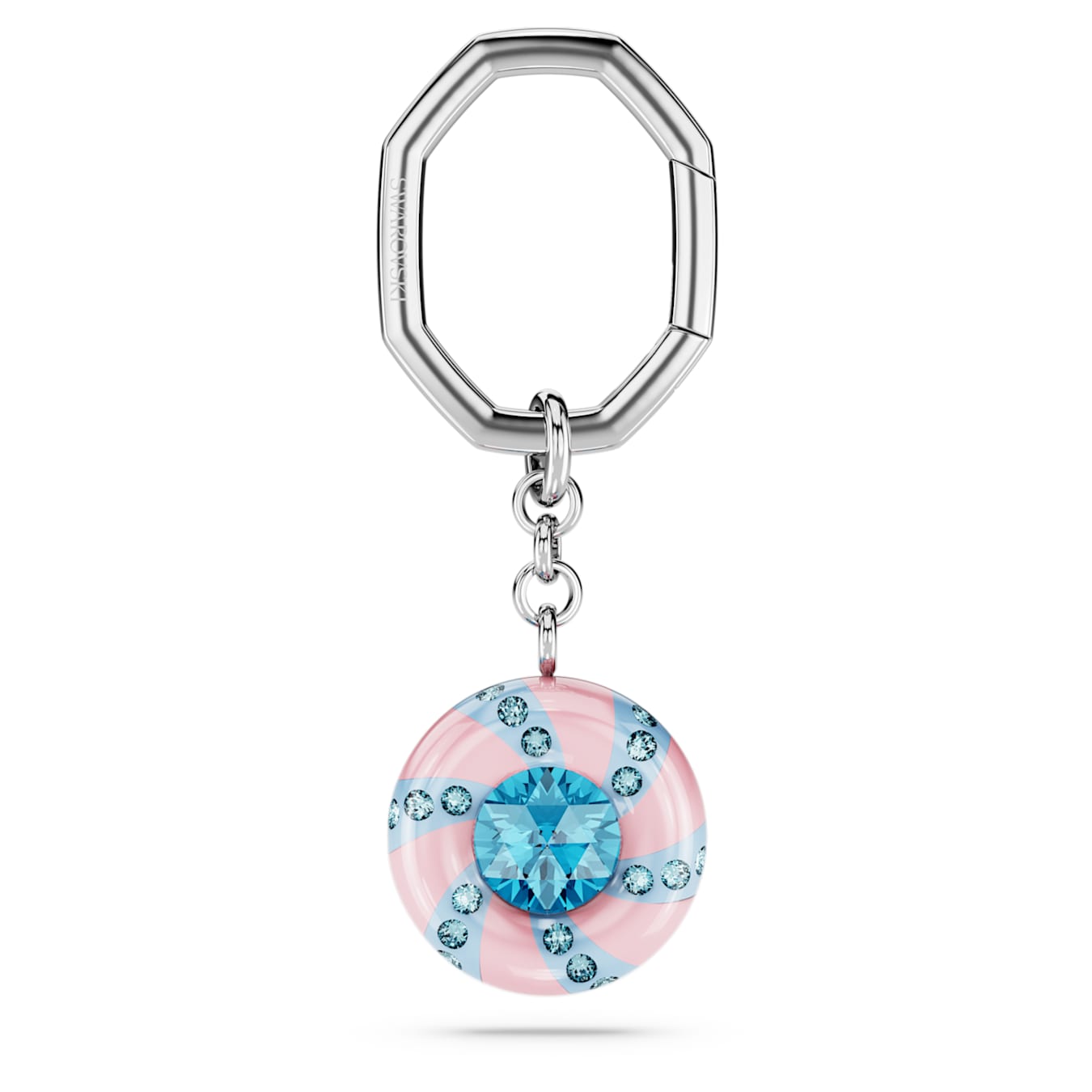 Llavero Dulcis Talla redonda, Multicolor, Baño de rodio