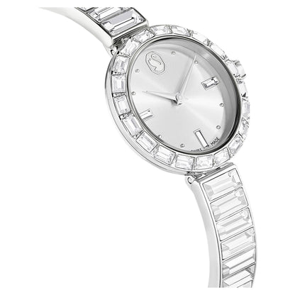 Reloj Matrix Bangle, Fabricado en Suiza, Tono plateado, Acero inoxidable