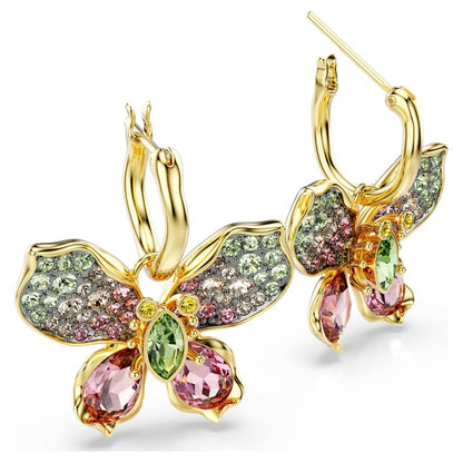 Pendientes Idyllia Tallas mixtas, Pavé, Mariposa, Multicolores