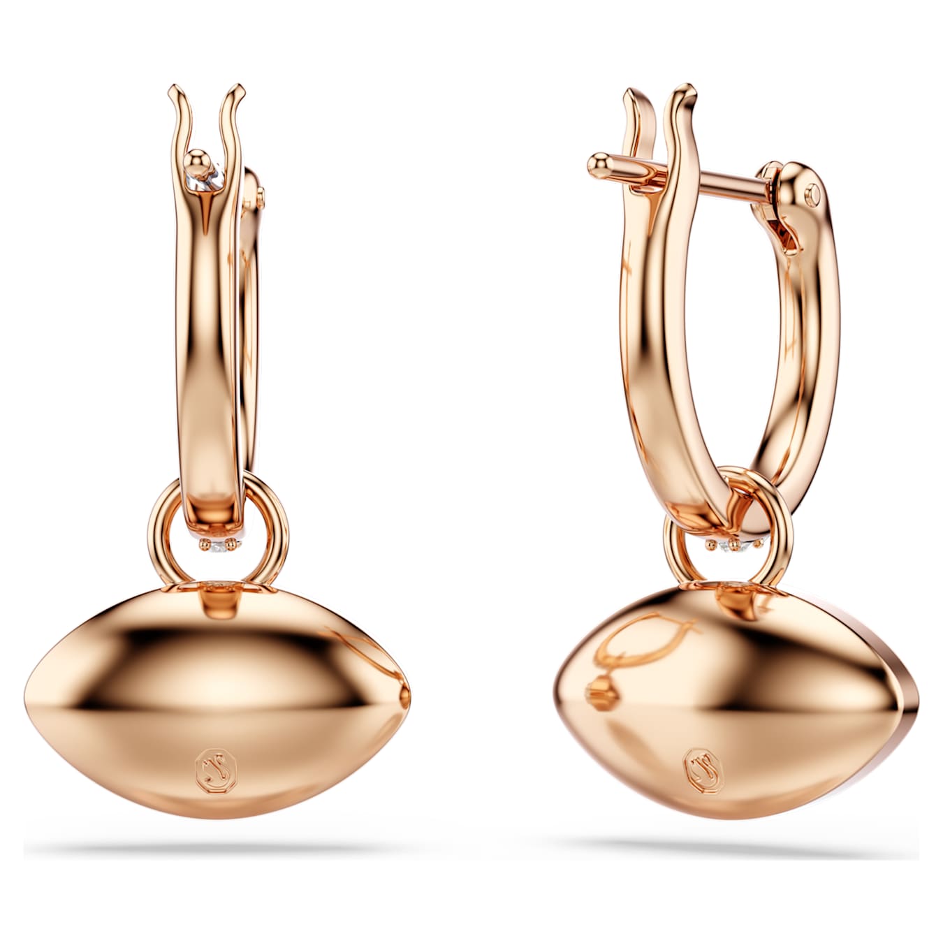 Pendientes Symbolica Ojo, Multicolores, Baño tono oro rosa