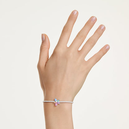 Pulsera Ariana Grande x Swarovski Tallas mixtas, Flor, Multicolor, Baño de rodio
