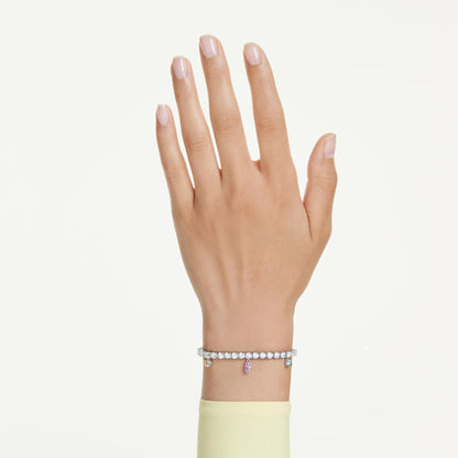 Pulsera Ariana Grande x Swarovski Tallas mixtas, Multicolor, Baño de rodio