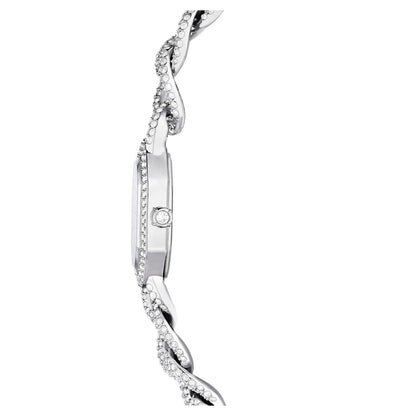Reloj Dextera Chain, Fabricado en Suiza, Tono plateado, Acero inoxidable