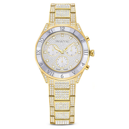 Reloj Dextera lux Fabricado en Suiza, Brazalete de metal, Tono dorado, Acabado tono oro