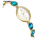 Reloj Gema Pulsera de cristal, Tono dorado, Acabado tono oro