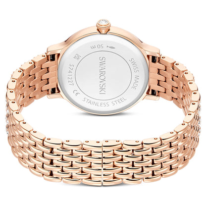 Reloj Imber Fabricado en Suiza, Brazalete de metal, Tono oro rosa, Acabado tono oro rosa