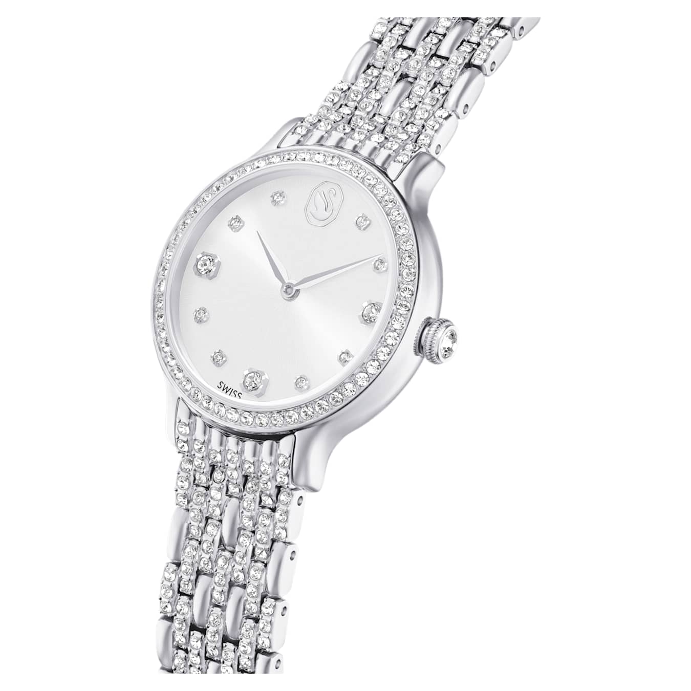 Reloj Imber Fabricado en Suiza, Brazalete de metal, Tono plateado, Acero inoxidable