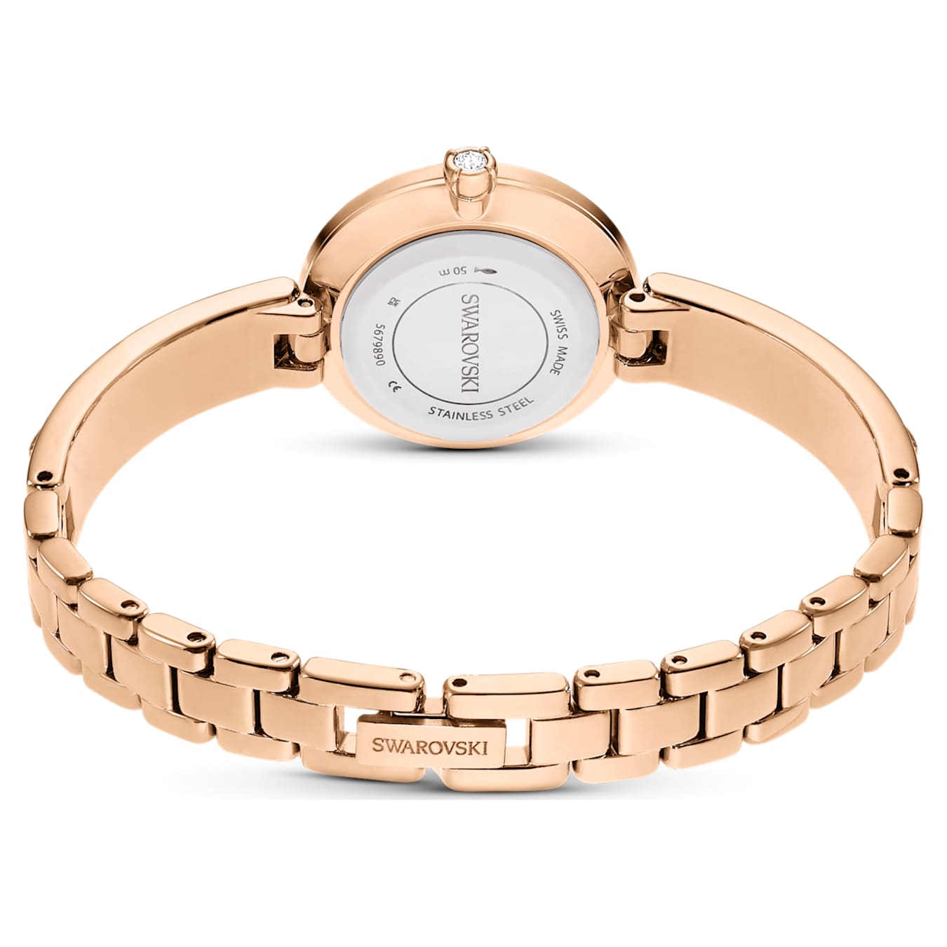Reloj Matrix Bangle, Acabado tono oro rosa