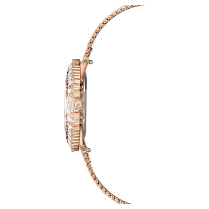 Reloj Matrix octagon Brazalete de metal, Tono oro rosa, Acabado tono oro rosa
