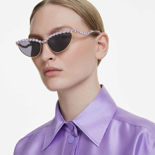 Gafas de sol Millenia Forma cat-eye, color morado