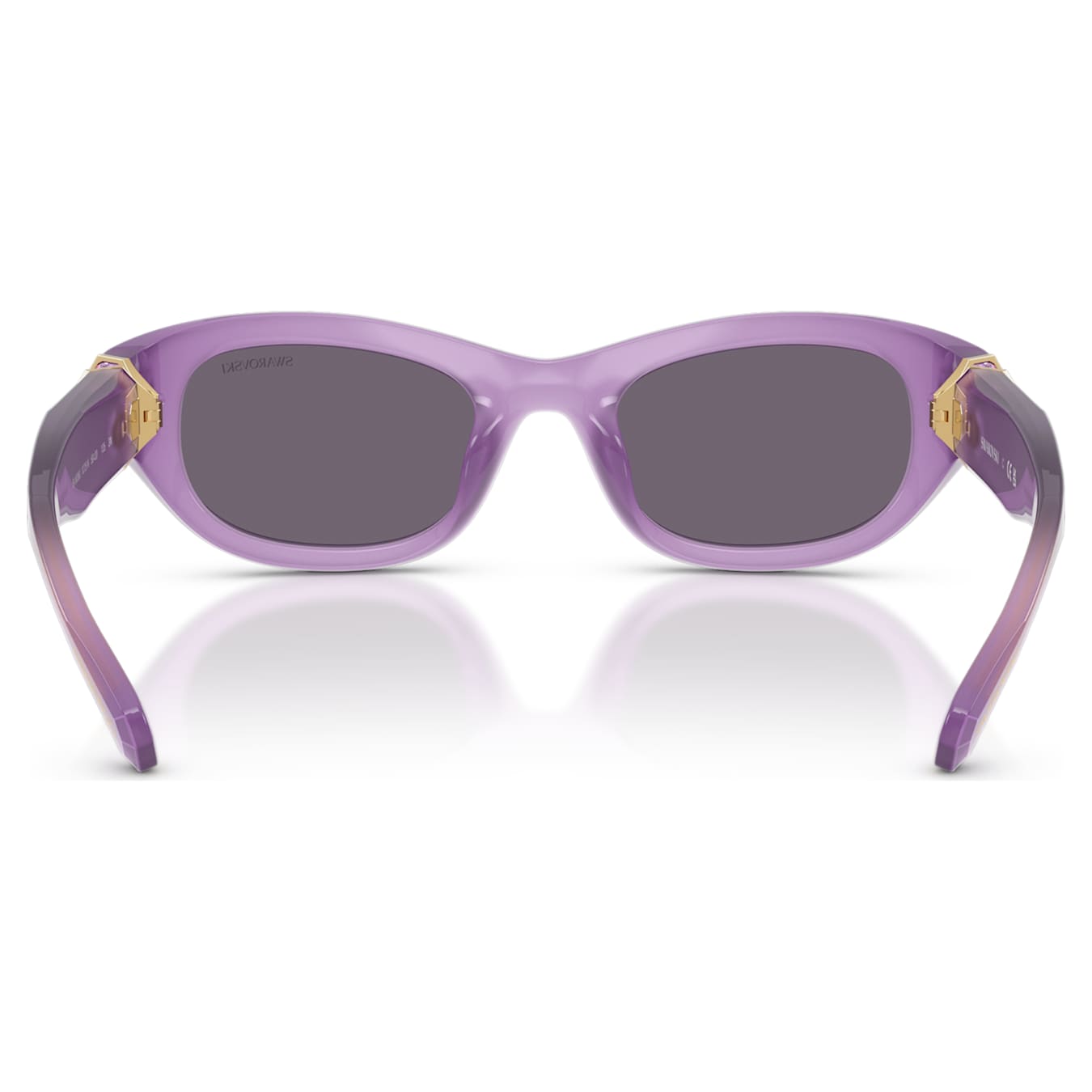 Gafas de sol Millenia Forma de almohada, Púrpura