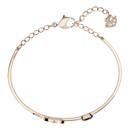 Brazalete Swarovski Symbolic Evil Eye, azul, Combinación de acabados metálicos