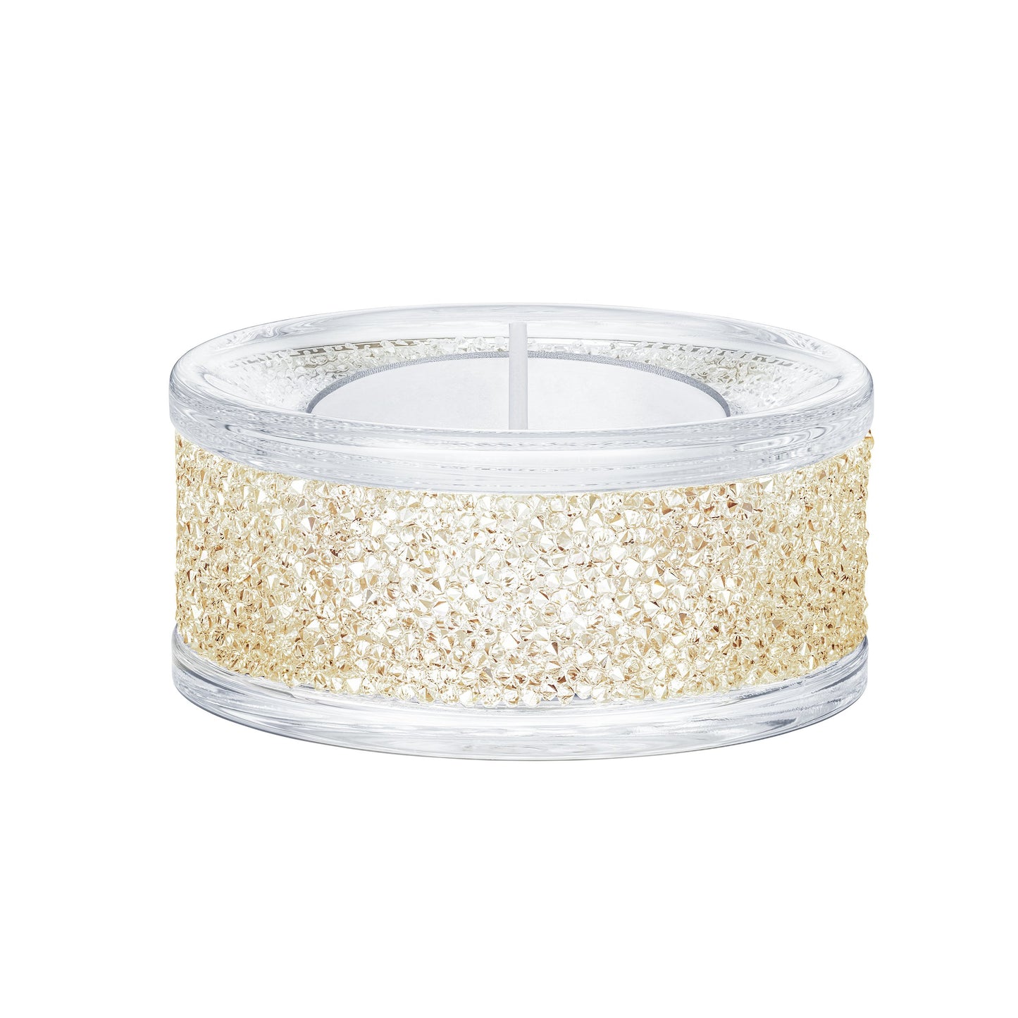 PORTAVELAS SHIMMER, TONO DORADO