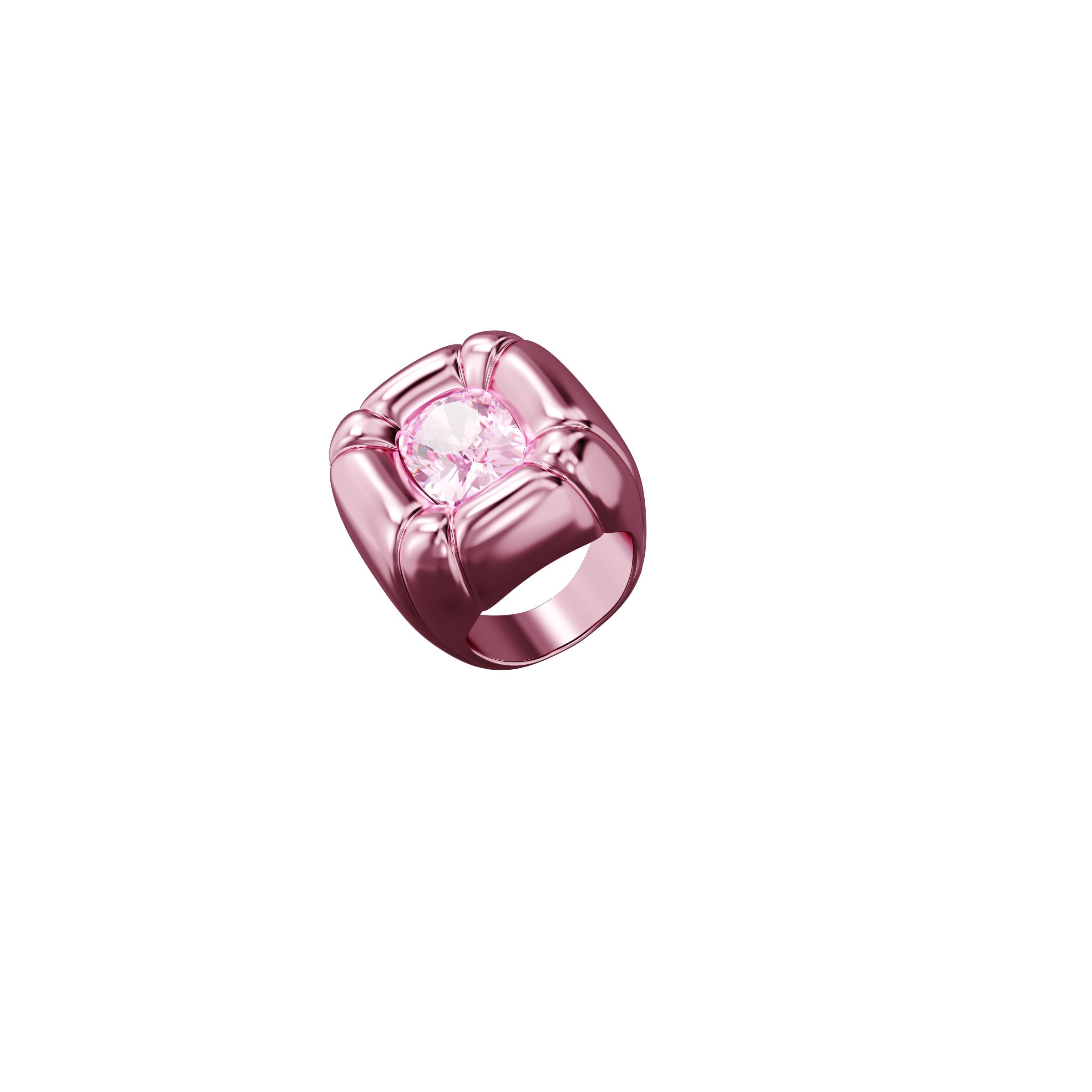 Anillo de cóctel Dulcis, Rosa – Swarovski Panamá