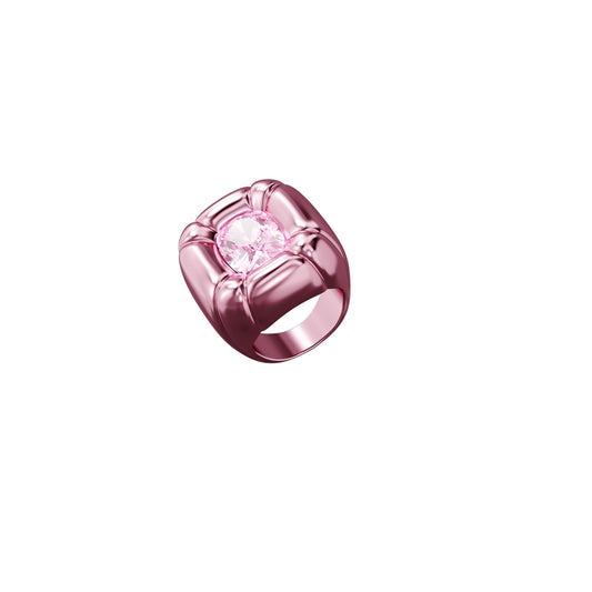 Anillo de cóctel Dulcis, Rosa