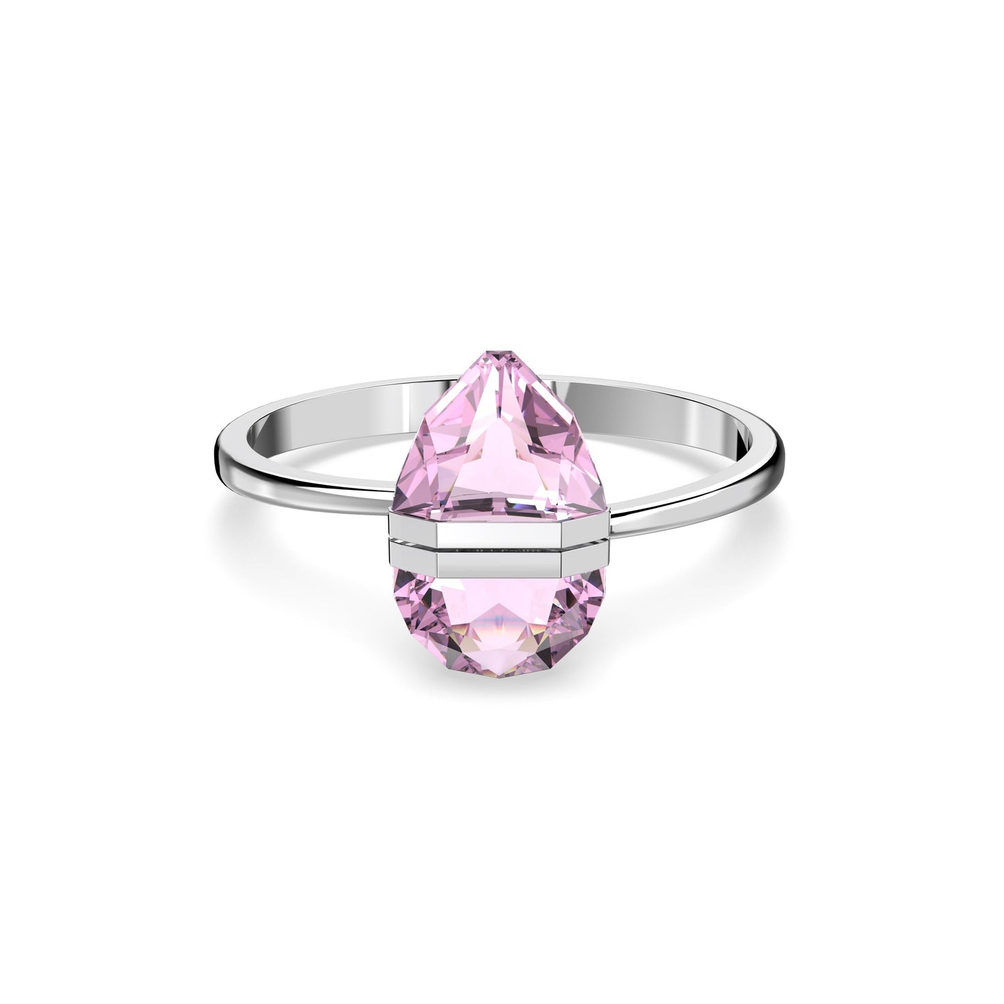 Brazalete Lucent, Rosa, Baño de rodio