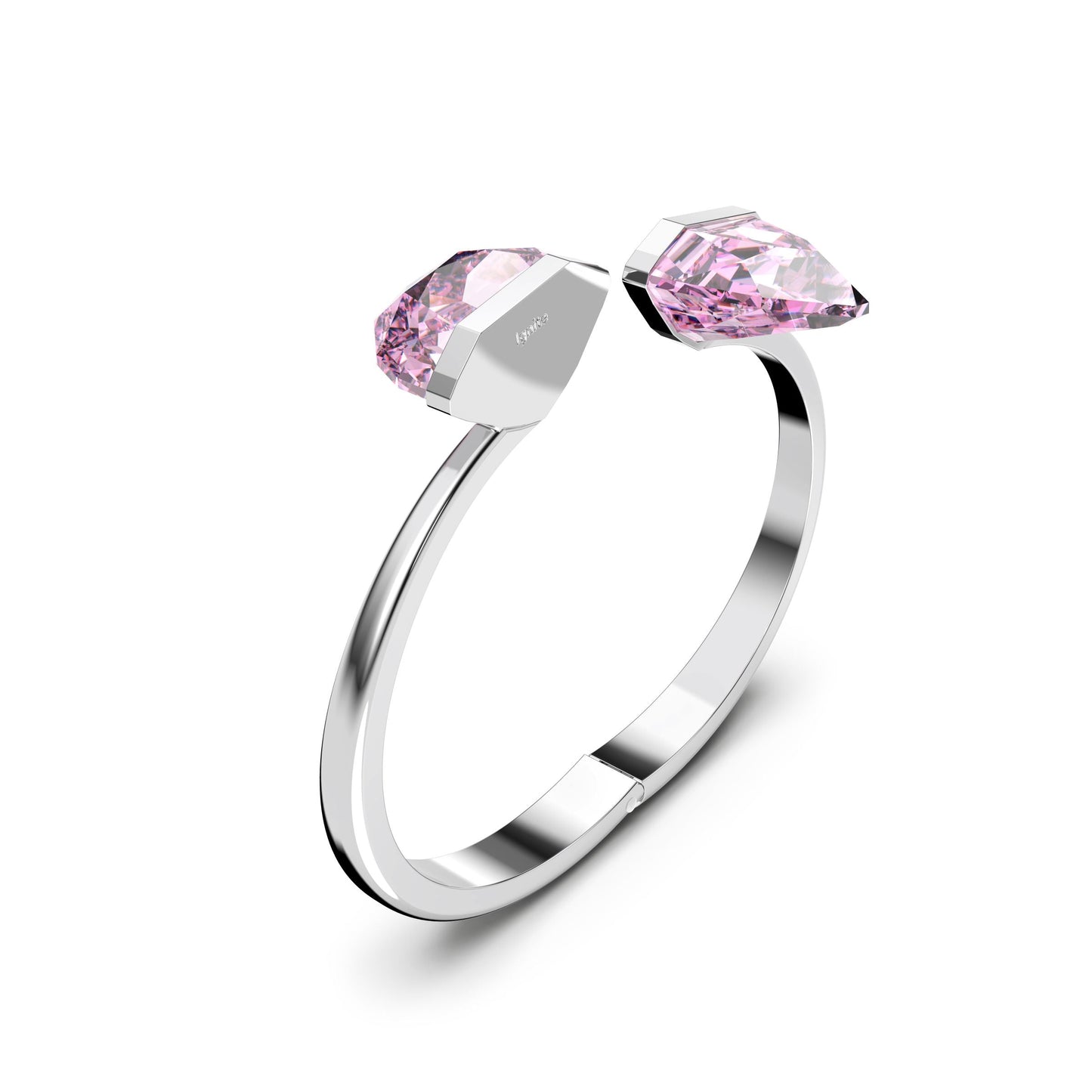 Brazalete Lucent, Rosa, Baño de rodio
