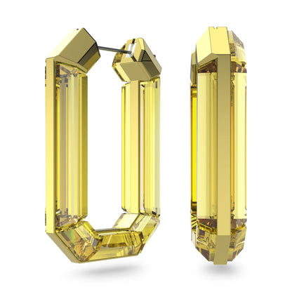 Pendientes de aro Lucent, Amarillos