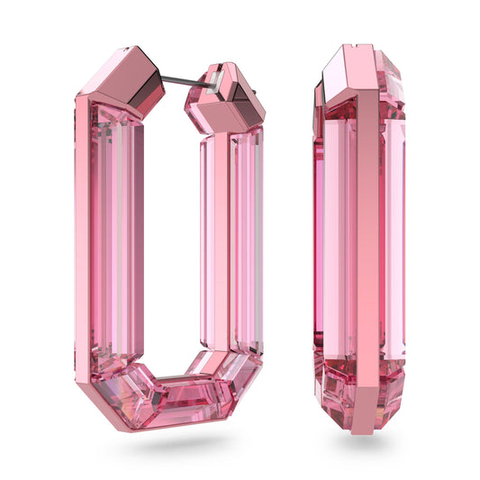 Pendientes de aro Lucent, Rosas