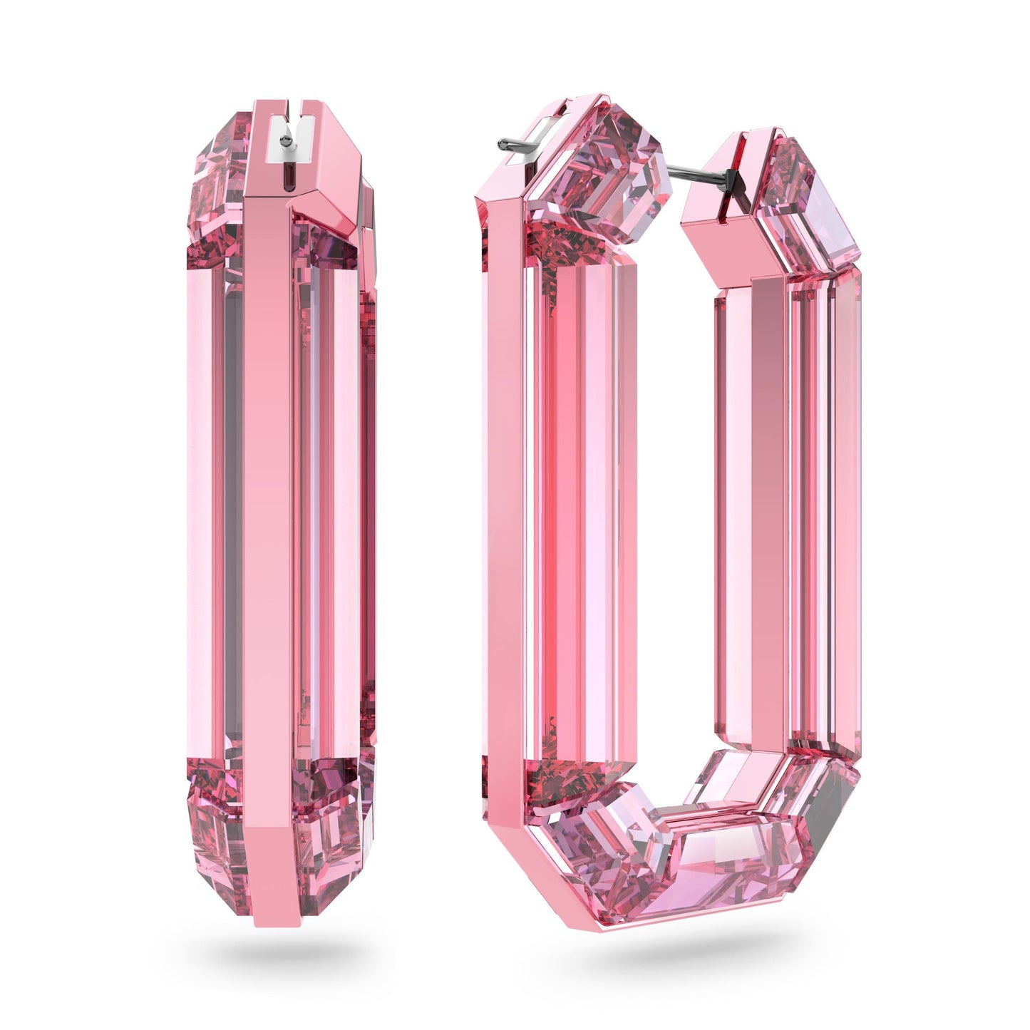 Pendientes de aro Lucent, Rosas