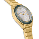 Reloj Dextera 37mm Brazalete de metal, Tono dorado, Acabado tono oro