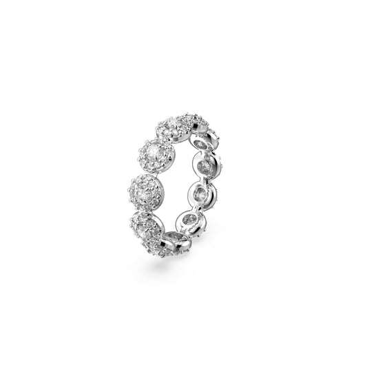 Anillo Constella, Pavé, Blanco, Baño de rodio