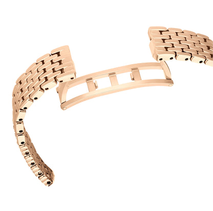 Reloj Attract  Recubierto en pavé, Brazalete de metal, Tono oro rosa, Acabado tono oro rosa