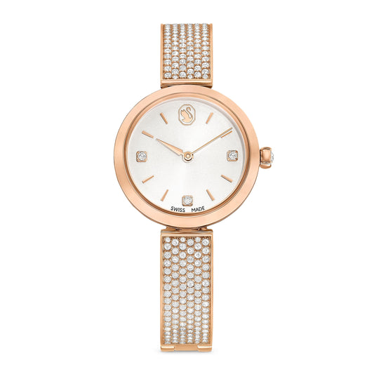 Reloj Illumina tono oro rosa