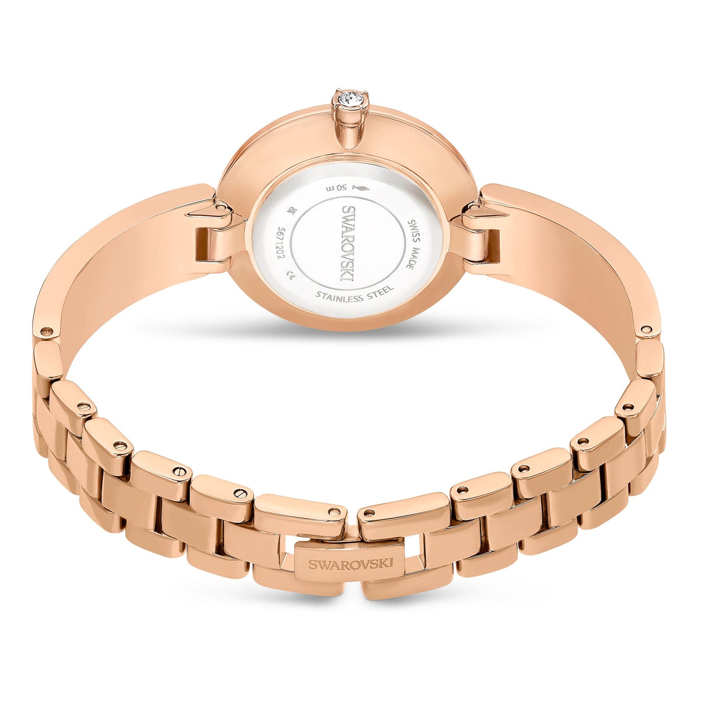 Reloj Illumina tono oro rosa